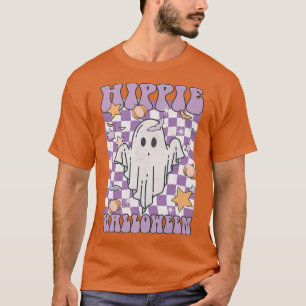Camiseta Mantenha Groovy Spooky Hippie Halloween Ghoul Gang