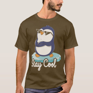 Camiseta Mantenha Legal Pinguim Engraçado por Tobe Fonseca