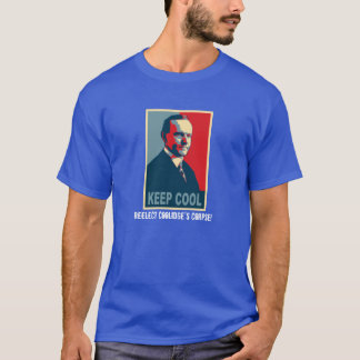 Camiseta Mantenha legal (Reelect o cadáver de Coolidge!)