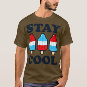 Camiseta Mantenha Legal Rocket Red White e Blue Popsicle Su