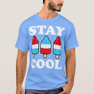 Camiseta Mantenha Legal Rocket Red White e Blue Popsicle Su