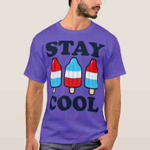 Camiseta Mantenha Legal Rocket Red White e Blue Popsicle Su
