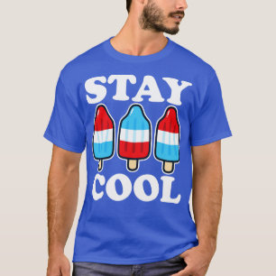 Camiseta Mantenha Legal Rocket Red White e Blue Popsicle Su