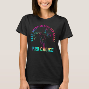 Camiseta Mantenha O Aborto Seguro E O Dedo Médio Legal Ulte