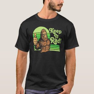 Camiseta Mantenha-O Aceso! Vintage Bigfoot Torna Vinta Engr