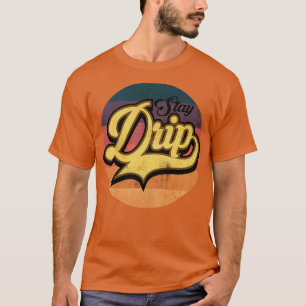 Camiseta Mantenha o botão deslizante
