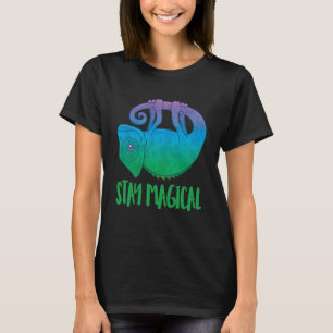 Camiseta Mantenha o Camaleão de Levitação Mágica