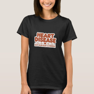 Camiseta Mantenha o Coração Calmo Mais Forte