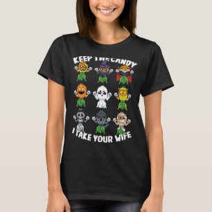 Camiseta Mantenha O Docinho Que Levo A Sua Esposa.