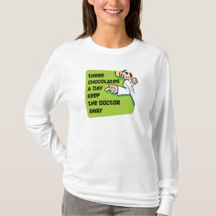 Camiseta Mantenha o doutor Afastado