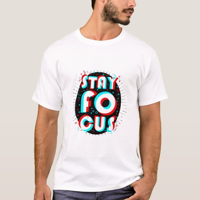 Camiseta Mantenha o foco (Frente)