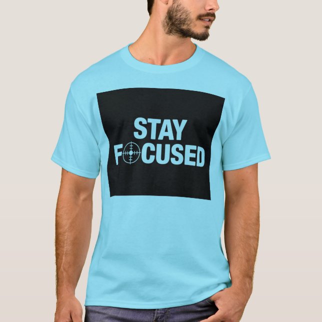 Camiseta Mantenha o Foco (Frente)