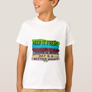 Camiseta mantenha-o livre