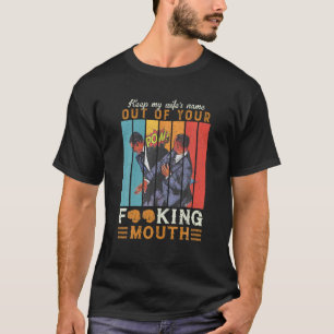 Camiseta Mantenha o nome da minha esposa fora do seu marido