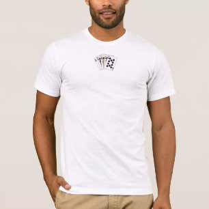 Camiseta Mantenha o póquer da calma e do jogo
