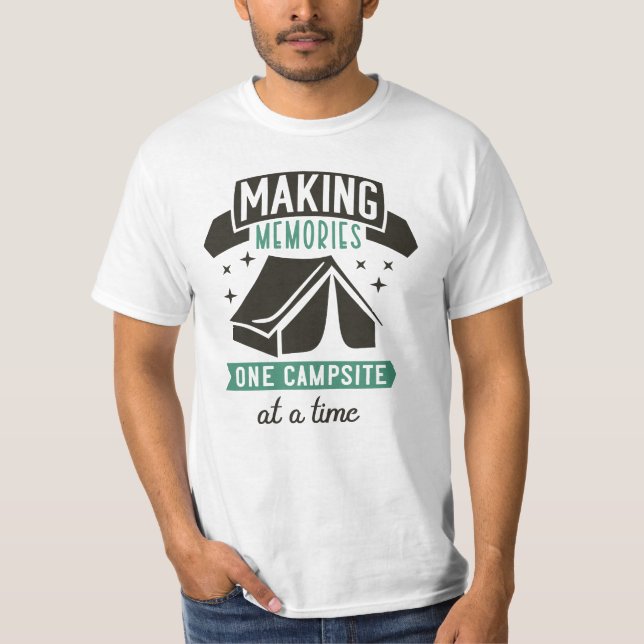 Camiseta Mantenha ou crie seu próprio Tee (Frente)