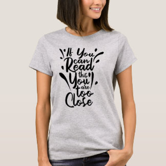 Camiseta Mantenha ou design seu próprio T-Shirt