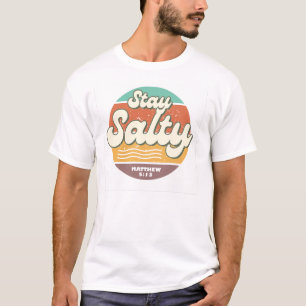 Camiseta Mantenha Salty Matthew 5:13 T-Shirt Cristã