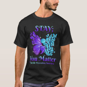 Camiseta Mantenha-Se À Sua Consciência Suicida Semicolon