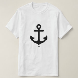 Camiseta Mantenha-se ancorado: força e estabilidade