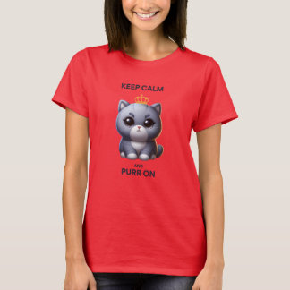Camiseta Mantenha-se calma e acenda