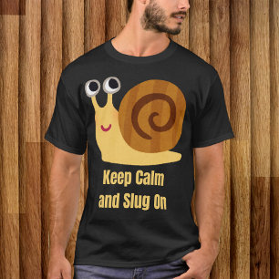 Camiseta Mantenha-se Calmo e Ligue-se