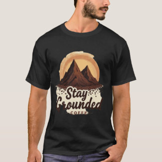 Camiseta Mantenha-se Conectado | Café no Pico da Montanha R