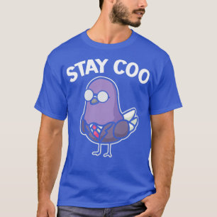 Camiseta Mantenha-Se Coo Pigeon Lover Bird Whisperer Voando