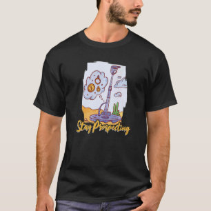 Camiseta Mantenha-se especulando Minerais de Prospector Gem