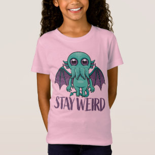 Camiseta Mantenha-se esquisito monstro cthulhu cthulhu