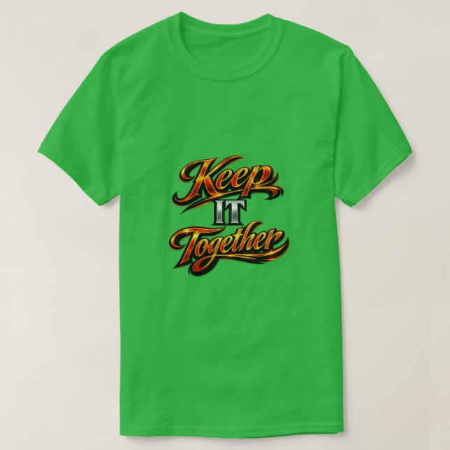 Camiseta Mantenha-se Firme (Frente do Design)