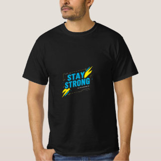 Camiseta Mantenha-se forte