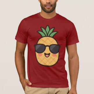 Camiseta Mantenha-se Fresco – Design de Verão de Abacaxi Ka
