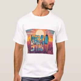 Camiseta Mantenha-se inspirado - Designs motivacionais e de
