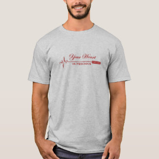Camiseta Mantenha-se Legal - Mantenha seu Precioso coração