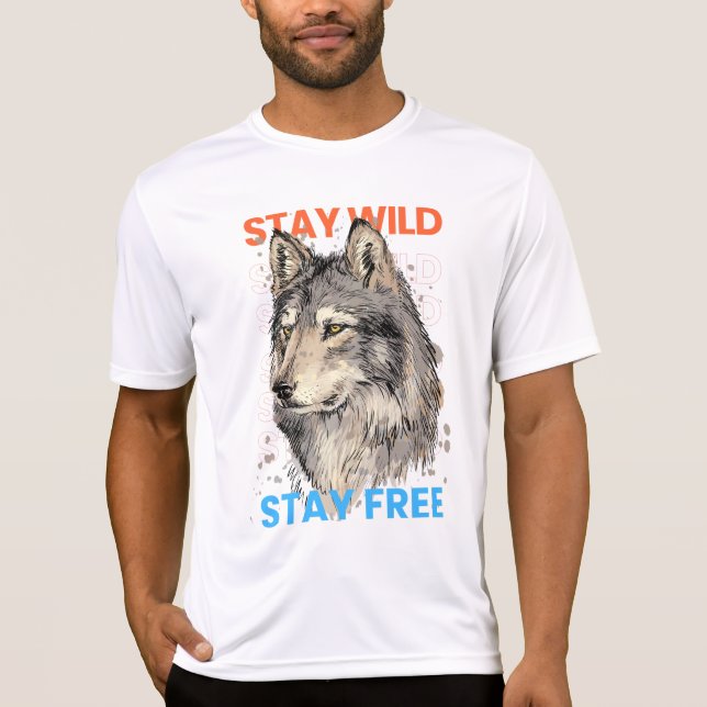 CAMISETA MANTENHA-SE LIVRE (Frente)