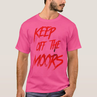Camiseta Mantenha-se longe das mães Um lobisomem americano