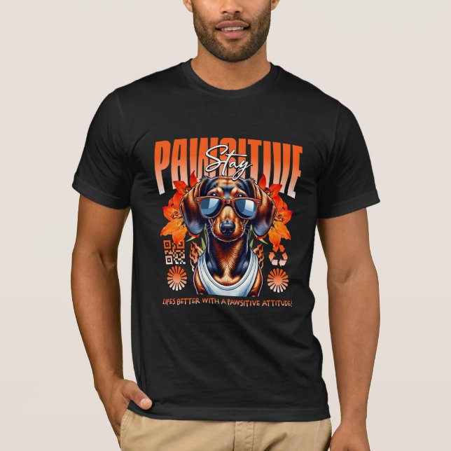 Camiseta mantenha-se positivo (Frente)