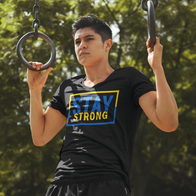 Camiseta Mantenha-se positivo (Criador carregado)