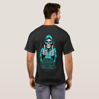 Camiseta Mantenha-se Positivo – Motivacional Inspirador 