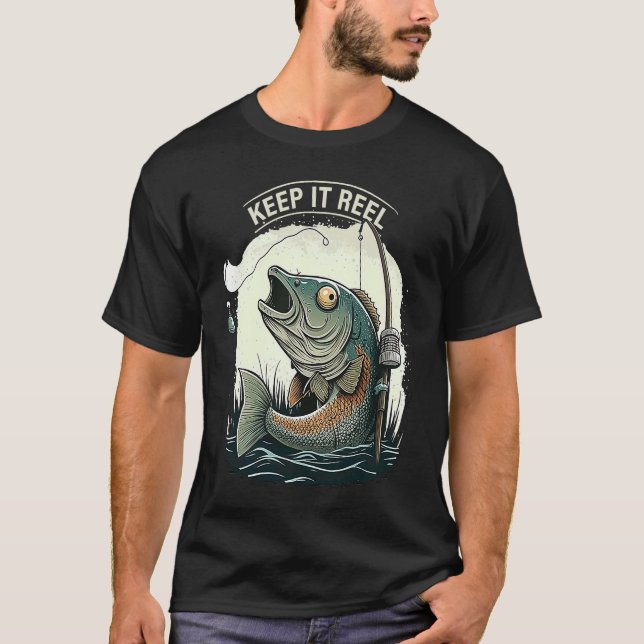 Camiseta Mantenha-se Real Pesca 1 (Frente)