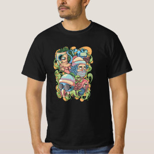 Camiseta Mantenha-se seguro