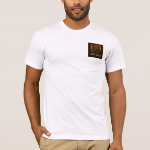 Camiseta Mantenha-se selvagem Vintage Animal Graphic for Na