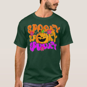 Camiseta Mantenha-se Spookie Cabeça de Bomba Dia de as Brux