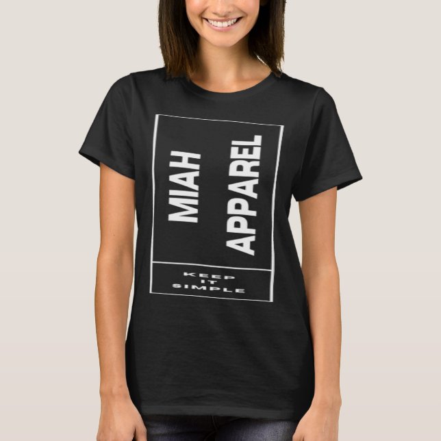 Camiseta Mantenha Simples (Frente)