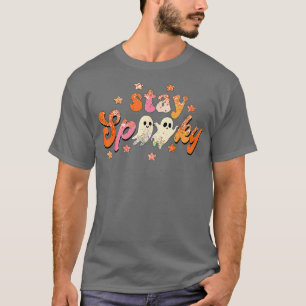 Camiseta Mantenha Spooky Boo Dia de as Bruxas engraçado Pum