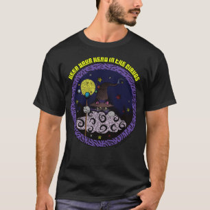 Camiseta Mantenha Sua Cabeça Nas Nuvens Gato Mágico de Dese