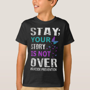 Camiseta Mantenha Sua História Não Está Sobre A Prevenção A