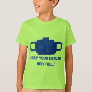 Camiseta Mantenha sua máscara de pixel do Cheio de integrid