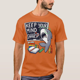 Camiseta Mantenha sua mente, Shark
